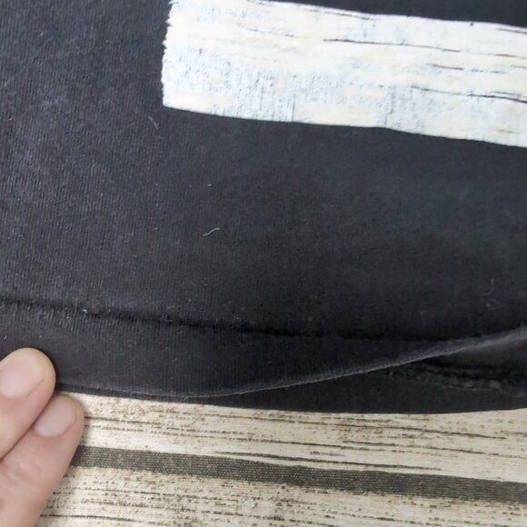 OFF WHITE Seeing Things Virgil Abloh Black Tee Size XS - Picture 3 of 9